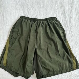 Nike Olive Green Men's Shorts (7” Inseam)